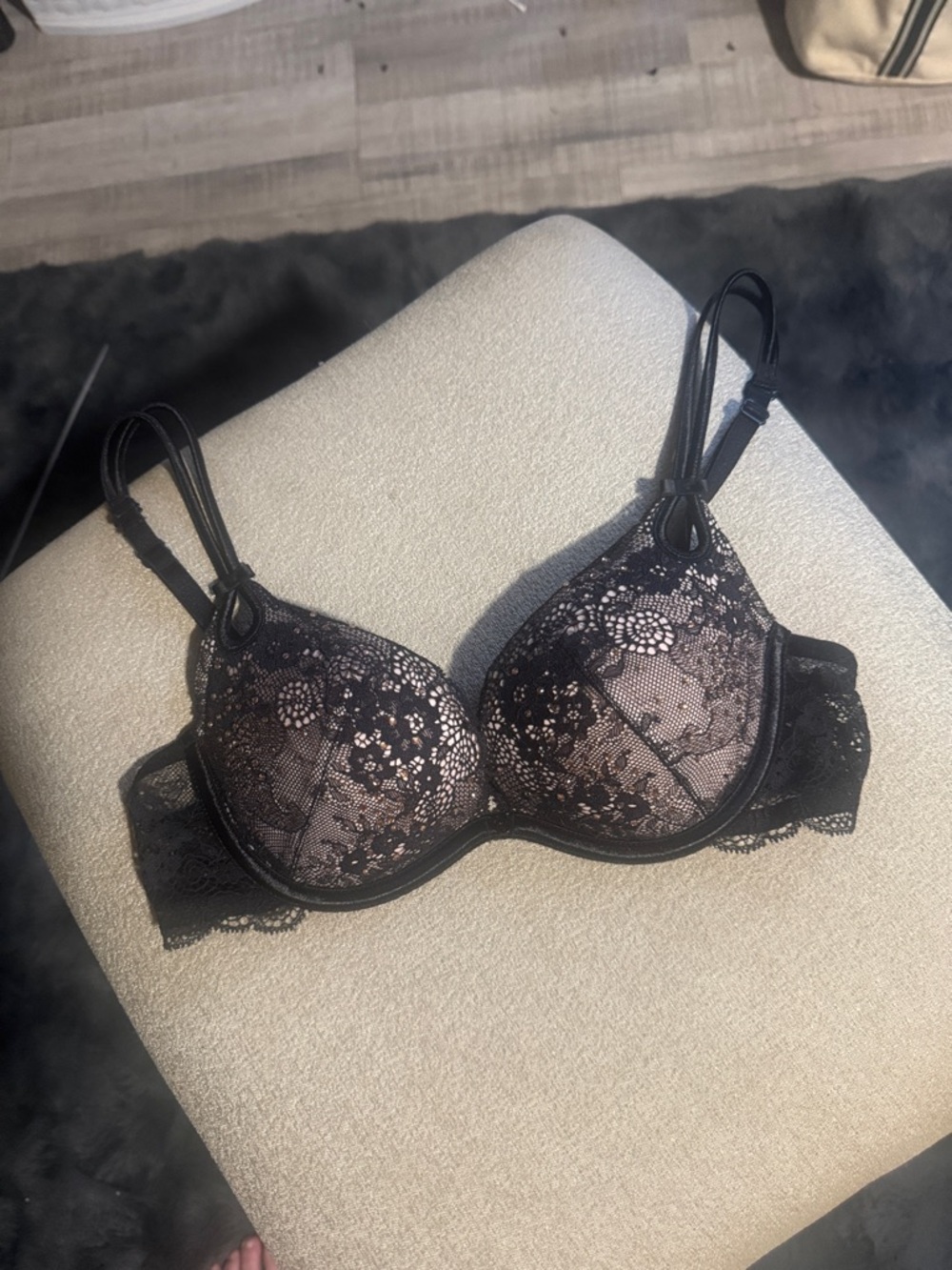 Sexy little things by Victoria secret Lace Push-Up Bra in Black